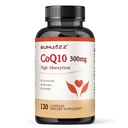 CoQ10 300mg - 120 cápsulas - alta absorción - no GMO - libre de gluten - Coenzima Q10 - CoQ10 cápsulas
