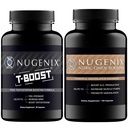 Nugenix Nitric Oxide Booster y T-Boost Free Testosterone Booster para Hombres