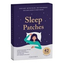 Patches de sueño, parches de sueño para adultos, juego de parches de sueño actualizado, fácil de aplicar y cómodo, ingredientes premium, para hombres y mujeres (42 cuenta (Pack of 1))