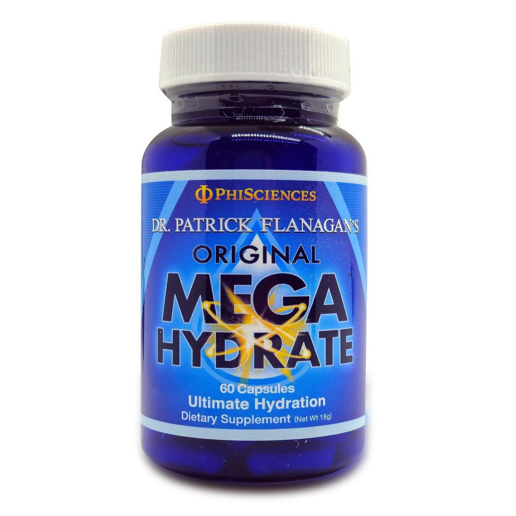 MegaHydrate 60 cápsulas - Dr Patrick Flanagan por Phi Sciences