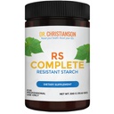 Dr. Christianson RS Complete - Resistant Starch Powder with Organic Green Banana Flour - Non-GMO + Dairy-Free Fiber Powder Suplemento - The Metabolism Reset Diet (30 Servings / 300g)