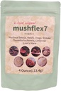 K-Food 7 Mushroom Powder Suplemento con Phellinus linteus, Red Reishi, Lion’s Mane, Cordyceps, Chaga, Shiitake, Tremella fuciformis, Producción de Corea – 4 Ounce