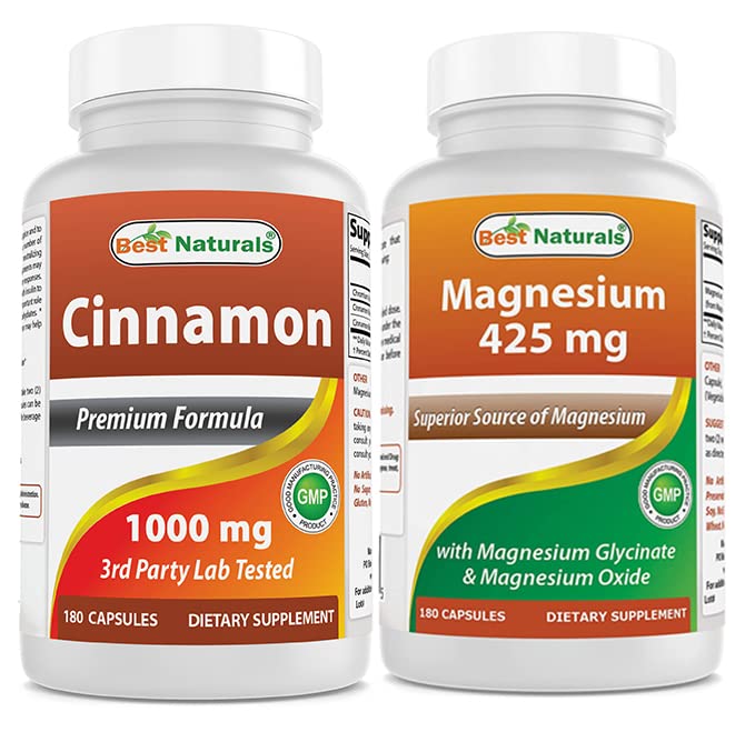 Cinnamon 1000 mg &amp; Magnesium Glycinate 425 mg