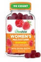 Lifeable Womens Multivitamin Gummy Silencio con Vitamina A, C, D, E, Niacin, B6, Folate, B12, Biotin, Pantothenic Acid, Iodine, Zinc  Great Tasting Multivitamin for Women Gummies ← 90 Gummies