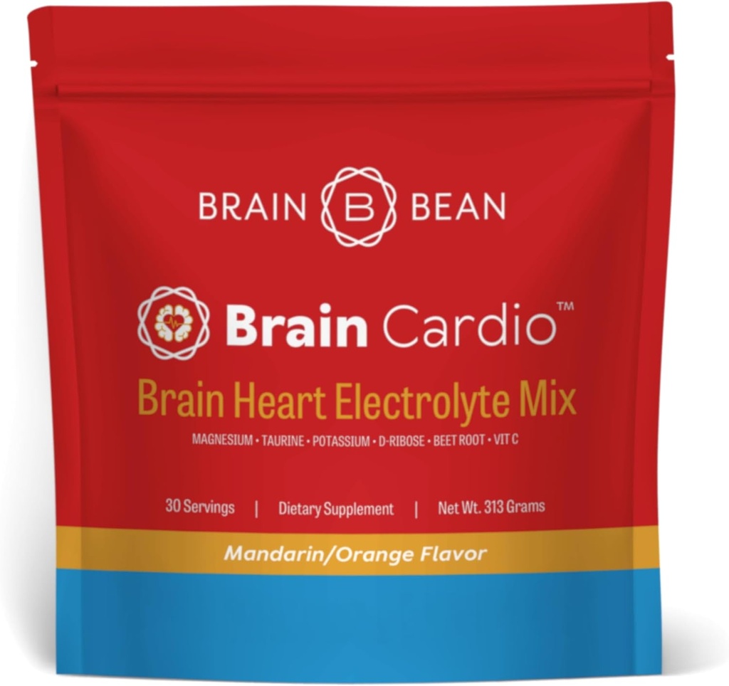 Brain Spark Ø Magnesium L-Threonate, Creatine, D-Ribose, Taurine, P5P, and More ← Neuroenhancer Drink Mix for Mitochondrial Brain Support