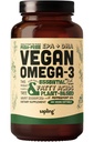 Vegan Omega 3 Suplemento - Planta base DHA &amp; EPA Fatty Acids - Carrageenan Gratis, Alternativa al aceite de pescado, apoya el corazón, cerebro, salud conjunta - Algas sostenibles, aceite de pescado libre - 180 Softgels