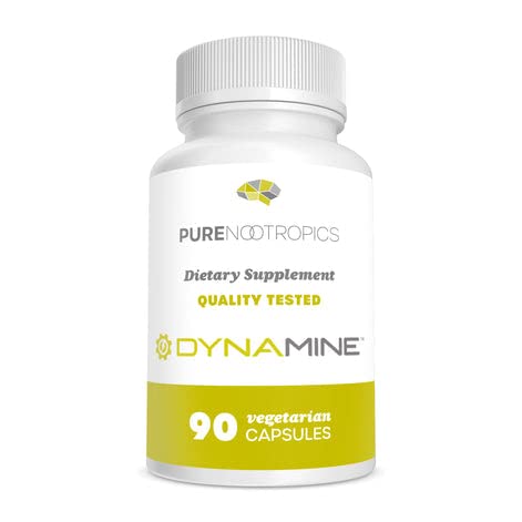 Nootropics pura - Dynamine (Metilliberina: 1,7,9-tetrametiluric Acid) 100 mg Capsules (90)  Aumento de Energía, Focus &amp; Alertness  durable in House " Rigorous 3rd Party Testing for Higher Purity " Potency