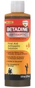 Betadine Antiseptic First Aid Solution, Povidone-iodine 10%, Protección de Infección, Mata Germs En Cortas Menores Scrapes Y Quemaduras, No Promesa de Sting, Sin Alcohol o Peróxido de Hidrógeno, 8 FL OZ