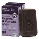 Marie Originals Eczema Face Soap Body Wash Bar – All Natural Psoriasis, Dermatitis Tratamiento para Dry Itchy Flaky Skin Relief – Gentle Detoxifying, Healing, Anti-Itch, Cleansing Skincare (Pack of 2)