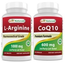 Mejores Naturales L-Arginina 1000 mg &amp; CoQ10 600 mg