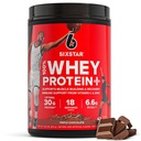 Six Star Whey Protein Powder Plus - Muscle Building &amp; Recovery Fórmula con Whey Isolate Powder, BCAAs, 30g Protein, Immune Support - Post-Workout Suplemento - Triple Chocolate, 1.8 lbs