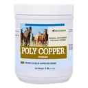 SmartEquine Poly Copper ← Equine Horse Coat Suplementos para la piel TENIDO Vitaminas &amp; Minerales Suplementos para Caballos Huesos y Metabolismo ANTE 1 lb Jar