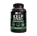 Ingredientes originales puros Extracto de Kelp (365 cápsulas) No hay magnesio o rifles de arroz, siempre puro, lab verificado