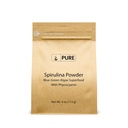 PURE ORIGINAL INGREDIENTES Spirulina Polvo (4 oz) Algas Verdes Superalimentos con Ficociano