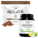 Muscle Feast Isolate + Creatine Candy Bundle: 1 Whey Protein Isolate (Chocolate, 5lb) + 1 Creatine Candy (Lemon Lime, 360) ← Suplementos Premium, Vegetarian, Gluten Free