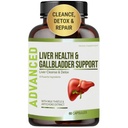 Liver Health Formula and Gallbladder Support-Liver Cleanse Detox " Repair to Support Liver Renew with Artichoke Extract, Milk Thistle, Dandelion Leaf. Suplementos Liver Detox para soporte de hígado.