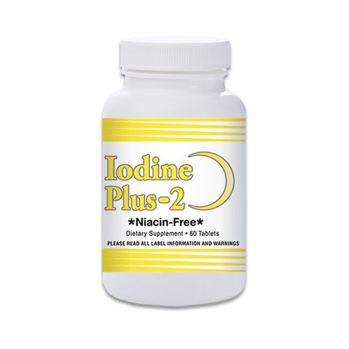 Iodine Plus 2 -Tyroid M.D.'s Official Formula - 2 Month Supply - 60 Tablets - for Thyroid Support