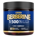 Beberine Supplement - Berberine Weight Loss, High-Potency Berberine 1500MG de Berberine HCL, Plus Citrus Bergamot - para Metabólico, Digestivo, e Immune Support - Vegan, Non-GMO, 180 cápsulas