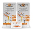 LivOn Laboratories Lypo–Spheric Vitamin C – 1,000 mg Vitamina C & 1,000 mg Fósforidos esenciales por paquete – Liposome Encapsulado para una absorción mejorada – No GMO(2 Cartones,60 Packets)