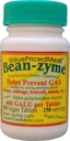 Alivio de gas de frijol para adultos La fuerza extra (150 ct) es 400 GAUL por Tablet Alpha Galactosidase, Vegan, Coste Menos, Enzima Digestivo Suplemento dietético Alimentos Naturales Enzyme