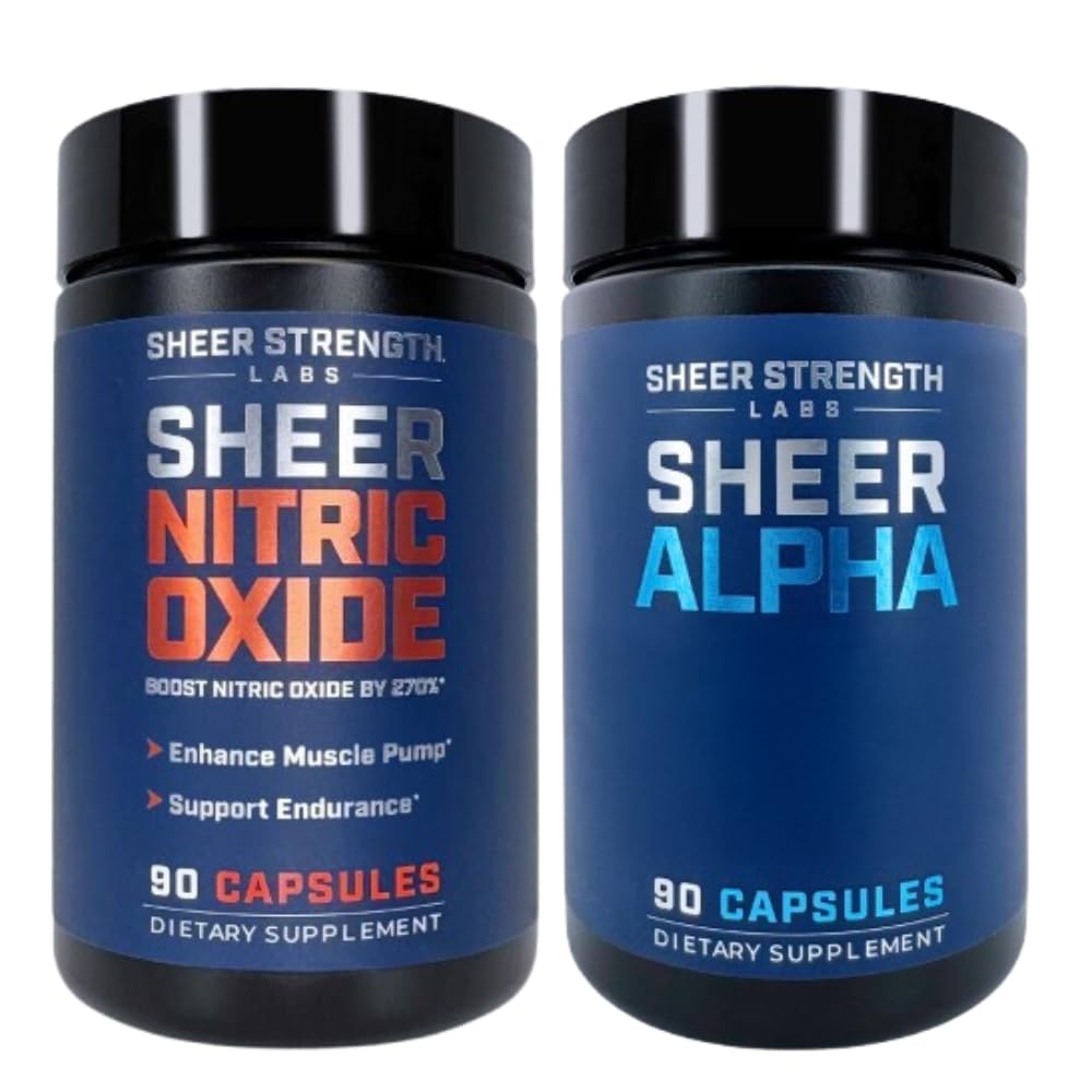 Gym GOD Pack - Nitric Oxide Suplemento " Sheer Alpha T Booster