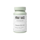 Amy Myers MD Vitamina D3/K2 10,000 cápsulas UI - Suplemento diario de vitaminas para el hueso, inmune &amp; apoyo a la salud hormonal - Mente saludable &amp; Ayuda de relajación - 30 cápsulas