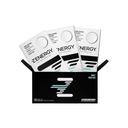 ZENERGY Energy Gum - Mint Flavor ← 50mg Caffeine + 35% B6 y 45% B12 Vitamina tención Vegan, 0 Azúcar, 0 Calories, 0 Gluten, 0 Aspartame, Non-GMO, Acción Inmediata tención 3 Pack = 24 Cuenta