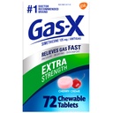 Gas-X Extra Strength Cajas de Alivio de Gas Chewable con Simethicone 125 mg para Bloating Relief, Cherry - 72 Conde