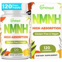 Sublingual NMNH 500mg (Dihidronicotinamide Mononucleotide) (120 Servings, NMNH 500mg per Serving) NAD Suplemento a Boost NAD Levels as We Age, for Anti-Aging, Energy, Immunity, Focus - 120 Count