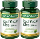 Rice de levadura roja de la naturaleza 600mg 120 capsules (Pack of 2)