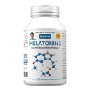 ANDREW LESSMAN Melatonin-3 mg - 120 Capsules - Physiologically Balanced Levels to Naturally Promote Restful Sleep. Regulates Daily Circadian Rhythm. Facilitates Sleep. No Morning Hangover