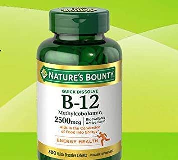 Bounty B-12 2500mcg, 300 Tabs