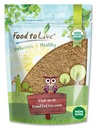 Comida para vivir - Camu ecológico Camu Powder, 1 libra - No GMO, Kosher, Raw, Vegan Superfood, Bulk, No irradiado, Puro, Grande para hornear y bebidas