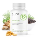 Pure TheraPro Rx Nrf2 Boost - NRF-2 Activetor with Patented Sulforaphane, Curcumin, Green Tea & Trans-Pterostilbene ← Suplemento Antioxidante para reducir la tensión oxidativa, hecho en EE.UU. (60 cápsulas Vegan)