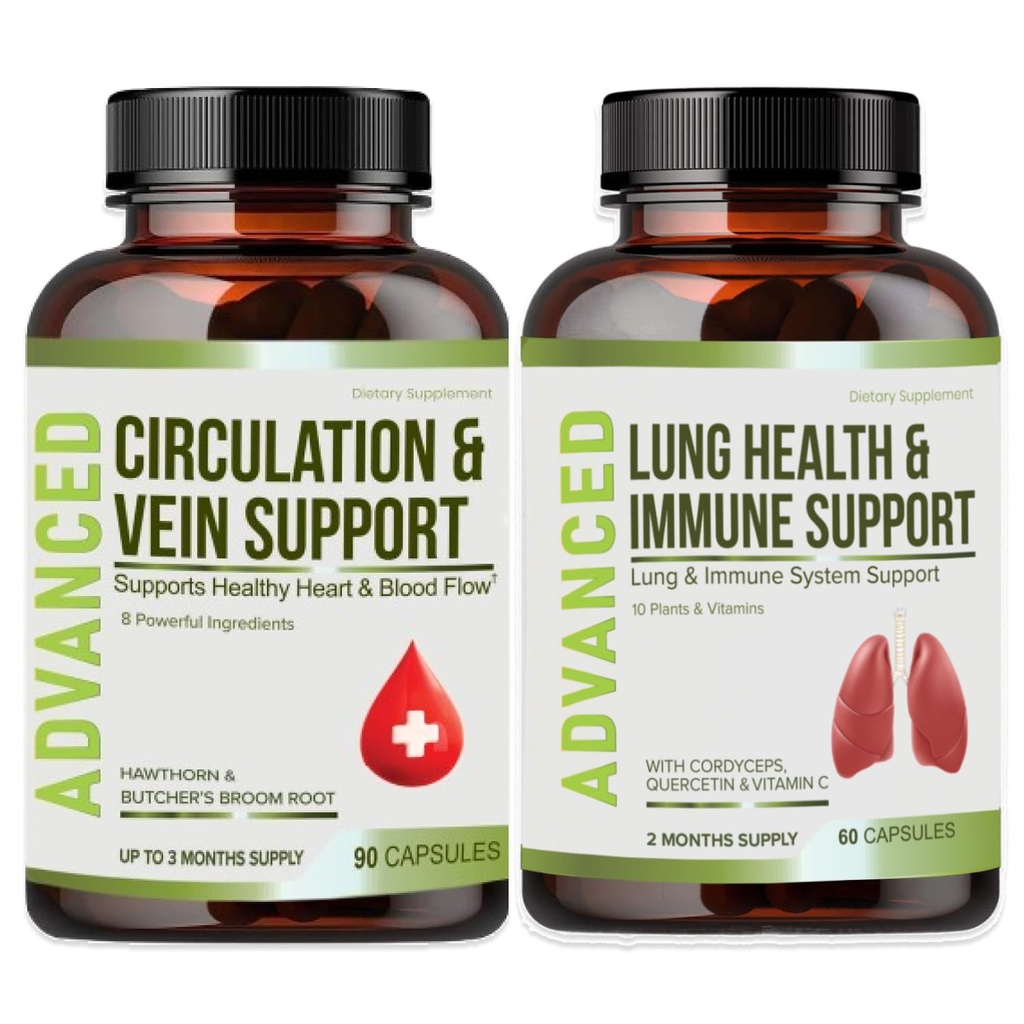 NutraPro Lung Health &amp; Immune Support Supplement - Lung Cleanse and Detox with Immunity Vitamins for Better Lungs