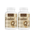 Zeolite Detox Capsules, Charcoal Activado Orgánico, Arcilla Bentonita, 1-2 μm Clinoptilolite, Absorción Máxima, Gut Liver Detox Limpiar Cuerpo Completo para Mujeres Hombres, 180 cápsulas