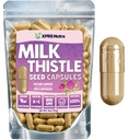 Milk Thistle Seed Capsules - 180 Conde (3 Mes de Suministro) Premium Milk Thistle Suplemento Rico en Silymarin para apoyar el hígado y la digestión - Puro, no GMO Cardo Mariano Milk Thistle Pills