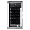 Eyelash Extensions 0.07mm Thickness C Curl Length 10mm Easy Fan Eye Lashes For Lash Extensions(0.07,C,10mm)