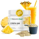 Lymph Go - Lymphatic Drainage Supplement for Women &amp; Hombre - Lymph System Support - with Bromelain, Echinacea, Burdock Root, Dandelion, Rutin, Kelp &amp; More - 4.06 Oz - 30 Servings - Tropical Flavor
