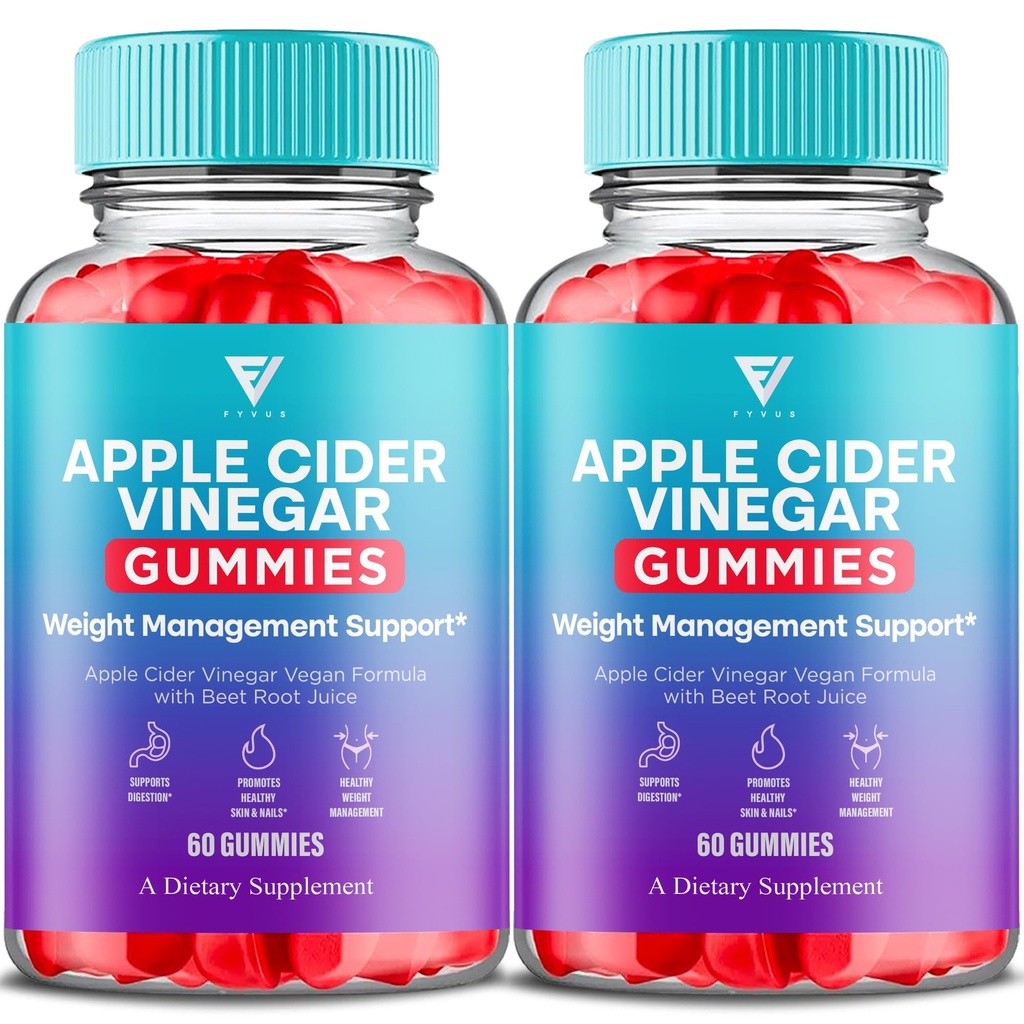 Valor propuesto: (2 Pack) Keto ACV Gummies Advanced Apple Cider Vinegar 1000MG Vitamin Supplement Formula for Women Men with Folic Acid Beet Root (120 Gummies)