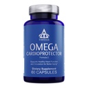 Thrivous Omega Cardioprotector – Advanced Heart " Circulation Support Suplemento con AvailOm Omega-3, Ajo, Gotu Kola, Oligopin Pine Bark – 60 cápsulas Vegan