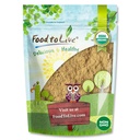 Food to Live Organic Triphala Powder, 8 Ounces – Blend from Fruits Amalaki, Haritaki and Bibhitaki, Non-GMO, Perfect for Tea and Smoothies, Vegan, Kosher, Bulk