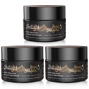 Shilajit Purest Himalayan Organic Shilajit Resin - Gold Grade 100% Purity Shilajit with Fulvic Acid &amp; 85+ Trace Minerals Complex for Energy &amp; Immune Support, Pack of 3 (6 Months Supply)