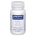 Encapsulaciones puras CoQ10 120 mg - Coenzima Q10 Suplemento para la salud cardíaca, energía, antioxidantes, salud cerebral y memoria - salud celular, cognición " soporte cardiovascular* - 30 cápsulas