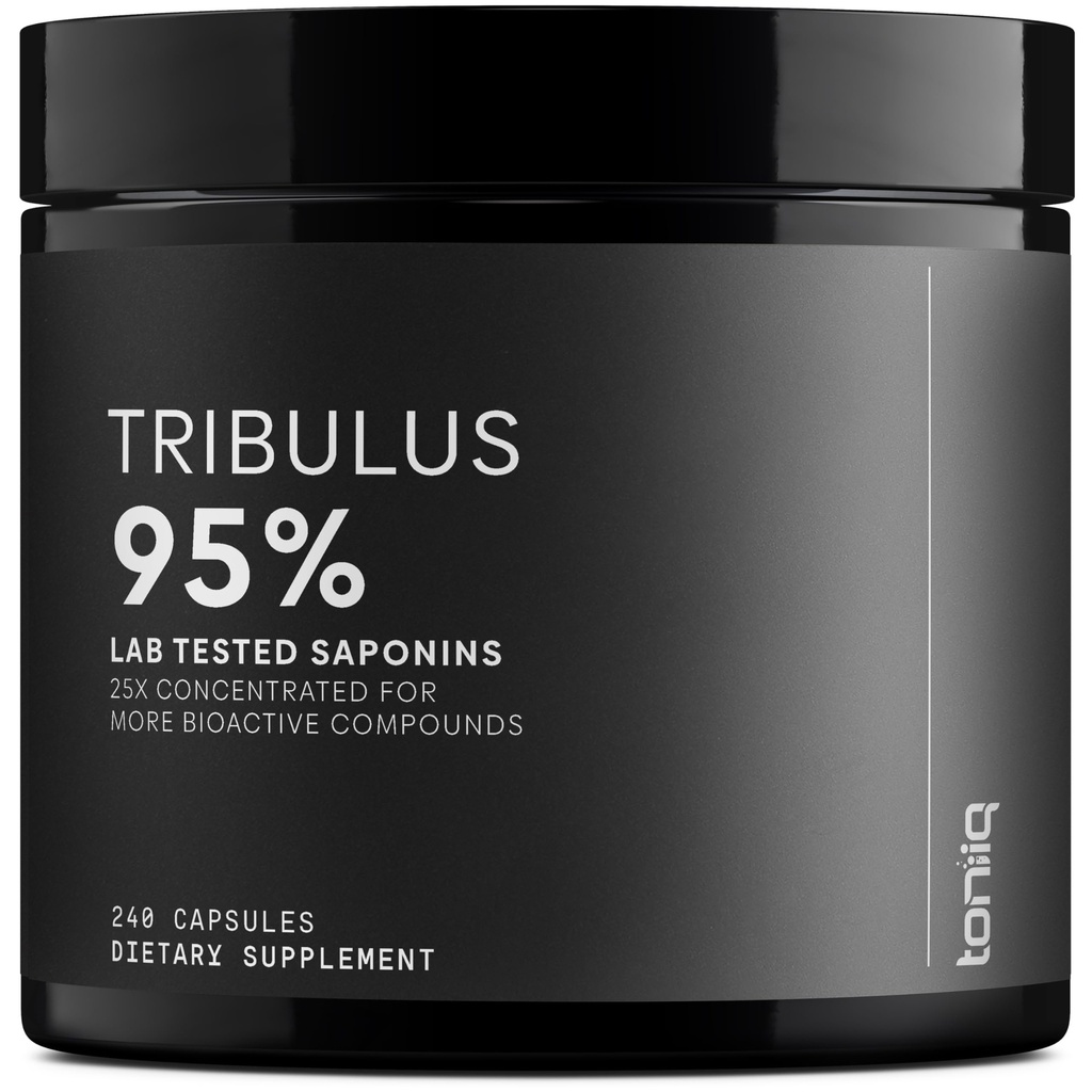 Tribulus Terrestris for Men - Ultra High Potency 25:1 Extracto con 95% de Saponinas - 1300mg Fórmula pura y concentrada - Laboratorio de terceros probado para la pureza y calidad - 240 cápsulas
