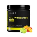 Kaged Sport Pre Workout Powder for Men &amp; Women, Mango Lime, Sport Certified, 188mg Caffeine, Nitric Oxide Supplement, Beta Alanine for Energy, Weightlifting, Cardio Endurance &amp; Strength, 20 Servings