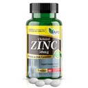 America Medic &amp; Science Chelated Zinc 50 mg Suplementos (1 Pack of 60 Tablets) Booster inmunitario y potentes píldoras antioxidantes para adultos Hombres y mujeres que viven de alta absorción mineral, mejora el humor &amp; sueño