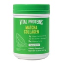 Proteínas Vital Matcha Collagen Peptides Powder Suplemento, Matcha Green Tea Powder, 10.5 oz, Original Flavored