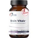 Diseños para Salud Cerebro Vitale - Apoyos Focus, Memory, y Estrés con Blend Nootropic de Choline, Citicoline, Phosphatidylserine, Ginkgo Biloba y Alpha GPC - Gluten Free, Vegan (60 cápsulas)