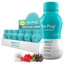 The Plug Liver Cleanse Detox " Repair Drink - Plant Based Herbal Electrolyte Drink for Liver Support " Health, Bloating Relief, Restore Antioxidants " Minerals ← Liver Complex Energy Drink (24-Pack)